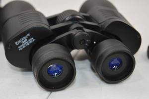 lot 131 image: Barska 12x50 Binoculars with Case and Accessories