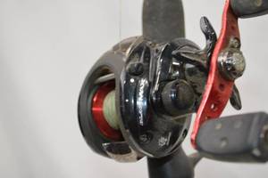 lot 147 image: 2 Baitcasting Rods Berkley Med Heavy & Abu Garcia Black Max Combos