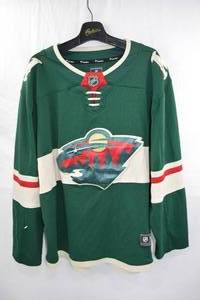 lot 163 image: Minnesota Wild Fanatics NHL Jersey XL