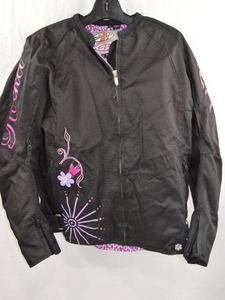 lot 169 image: Joe Rocket Womens XL Black Mesh Motorcycle Jacket