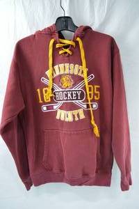 lot 176 image: Minnesota Duluth Hockey Maroon Hoodie Signature Size Small