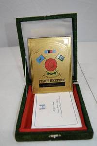 lot 272 image: United Nations Mission in Haiti Peace Keepers Shield Plaque