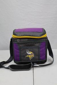 lot 291 image: Coleman Minnesota Vikings Soft Cooler Bag