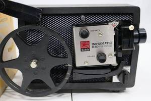 lot 295 image: Kodak Instamatic M50 Movie Projector with Box and Manual