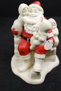 lot 27 image: Department 56 Snowbabies And Weve Been Really Good