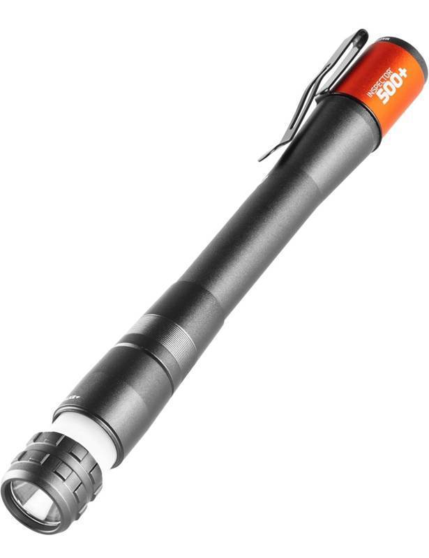lot 35F image: NEBO Inspector 500 Rechargeable Waterproof Flashlight, 500 Lumens - Brand New