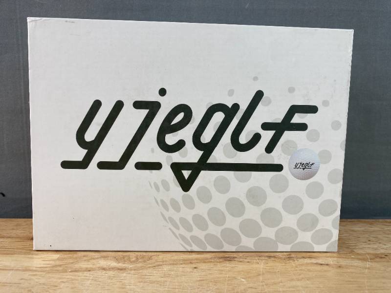 lot 36 image: 12-Pack YJEGLF Vice Golf Balls - Brand New