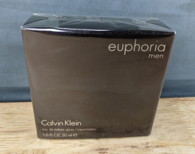 lot 30H image: Calvin Klein Euphoria Men Eau de Toilette 1.6 oz Cologne - Brand New