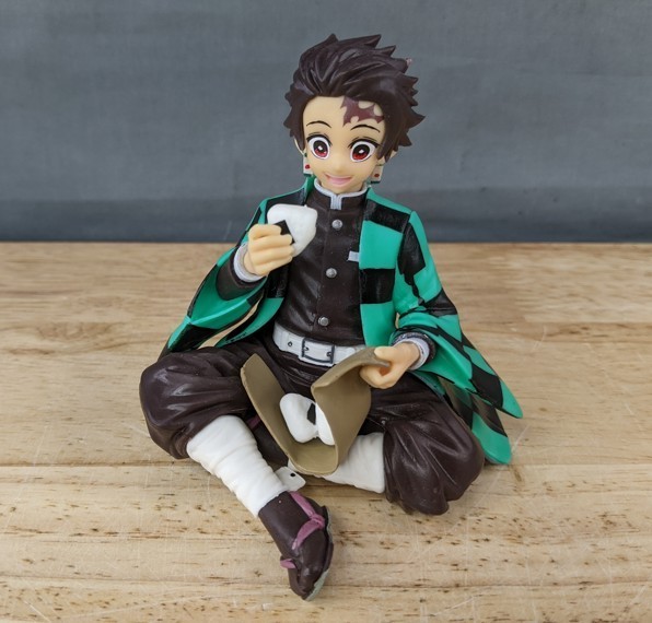 lot 51F image: Demon Slayer Tanjiro Figure - Brand New