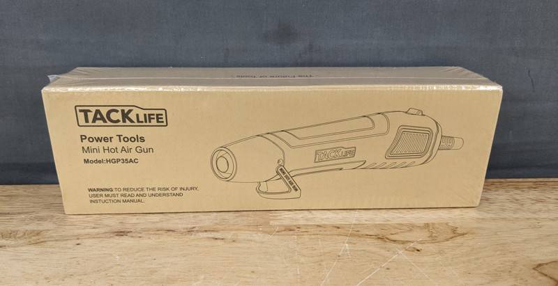 lot 60F image: Tacklife Mini Hot Air Gun Model HGP35AC - Brand New