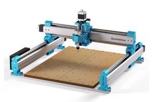 lot 2D image: Genmitsu CNC Router Machine 4040-PRO Kit for Metal Acrylic Cutting Milling, GRBL Control, Lead Screw Driven, 3 Axis Engraving, Working Area 15.7 x 15.7 x 3.1 - Brand New A