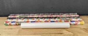 lot 151 image: 6 Wrapping Paper Rolls in Assorted Designs - Brand New