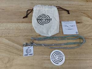 lot 152 image: Spirit Wrist Beaded Wrap Bracelet with Pouch - Brand New