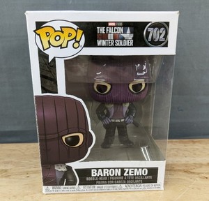 lot 171 image: Funko Pop 702 Marvel Studios Falcon and Winter Soldier Baron Zemo - Brand New