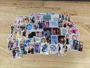 lot 89H image: 55 Taylor Swift Sticker Collection - Brand New