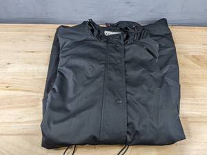 lot 187 image: Ava & Viv Womens Rain Jacket Black 4X - Brand New