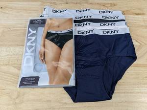 lot 191 image: 4 DKNY Womens Hipster Underwear Size Small - Brand New