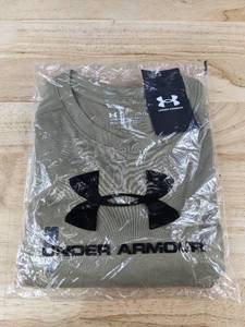 lot 91L image: Under Armour Mens XL Short Sleeve T-Shirt Army Green - Brand New
