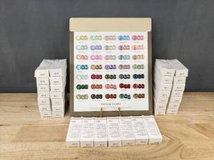 lot 60L image: 35 Danny Coll New Fingernail Polish with Display, 15ml Each - Brand New A
