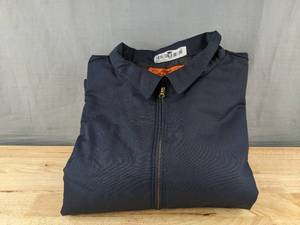 lot 239 image: Cintas Mens Navy Blue Zip Up Jacket 6X - Brand New Z