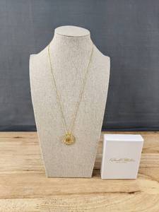 lot 245A image: Kelmall Collection Pendant Necklace Letter D - Brand New