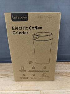 lot 256 image: La Layuan Electric Coffee Grinder - Brand New