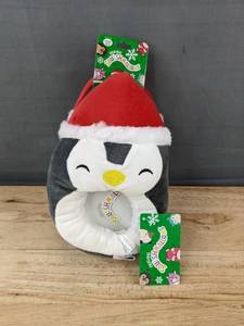 lot 97L image: Squishmallow Penguin Slippers Kids Size 1112 - Brand New