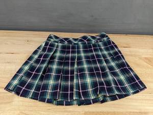 lot 296 image: Limited Two Girls XL Plaid Pleated Skirt - Brand New