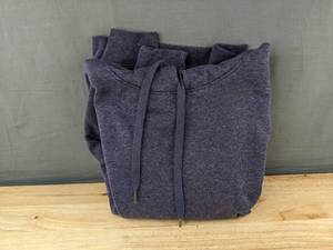 lot 309 image: Magna Tek Mens Airblown Fleece Hoodie Heather Navy Medium - Brand New