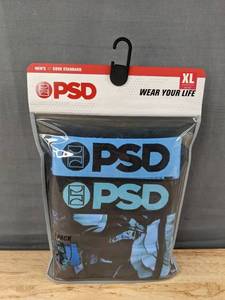 lot 129L image: PSD Mens 2-Pack Boxer Briefs XL 40-42 - Brand New