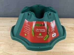 lot 157A image: Christmas Tree Stand for Up to 8 Tree - Brand New