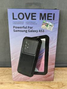lot 73H image: LOVE MEI Case for Samsung Galaxy A53, Shockproof, Dustproof - New