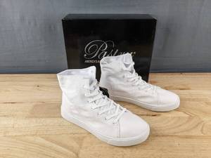 lot 180P image: Pastry Cassatta High White Sneakers Womens Size 8 - Brand New