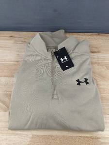 lot 45L image: Under Armour Mens XL Armour Fleece 14 Zip Pullover - Brand New