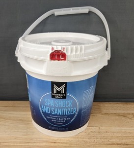lot 22L image: Members Mark Spa Shock and Sanitizer, 10 lb Pail - Brand New