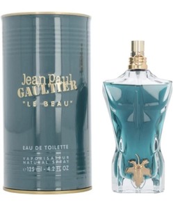 lot 27A image: Jean Paul Gaultier Le Beau Mens Cologne Eau de Toilette, 4.2oz - Brand New