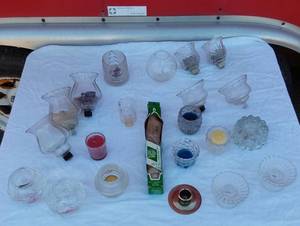 lot 103 image: Large Lot of Various Candle Holders and Candle