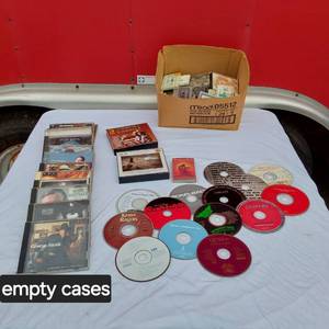lot 140 image: Variety of Music CDs and Cassettes