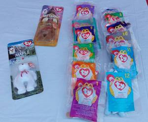 lot 229 image: Mcdonalds Ty Beenie Babies and Other Beenie Babies