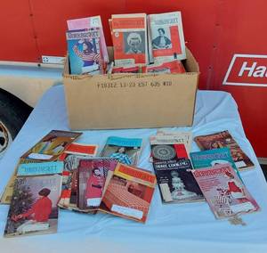 lot 235 image: Huge Lot of Workbasket Needlecraft Magazines
