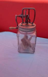 lot 242 image: Dazey Butter Churn - Crack on One Corner
