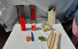 lot 357 image: Lot of a Variety of Candles