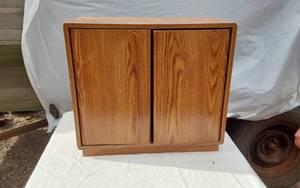 lot 373 image: Media Cabinet with Shelves 26 wide
