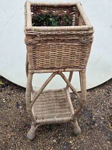 lot 50A image: 29 Wicker Plant Stand