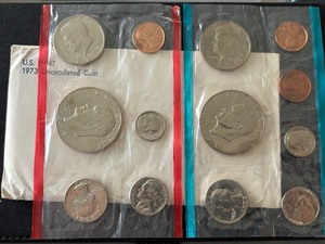 lot 17 image: 1973 P & D Mint Set