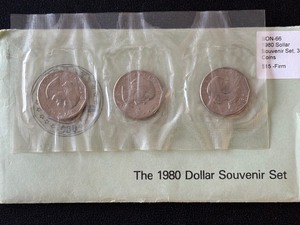 lot 36 image: 1980 Susan B. Anthony All Mint Set