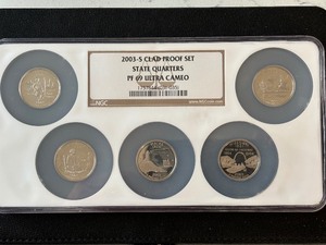 2003-S State Quarter Proof Set NGC PF69 Ultra Cameo