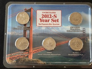 lot 38 image: 2012-S State Quarter Set