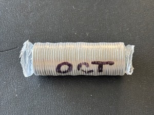 lot 50 image: Canada Uncirculated Quarter Roll