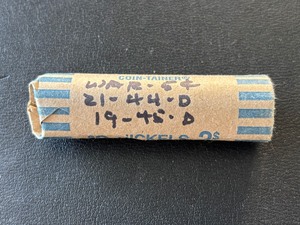 lot 60 image: Silver War Nickel Roll